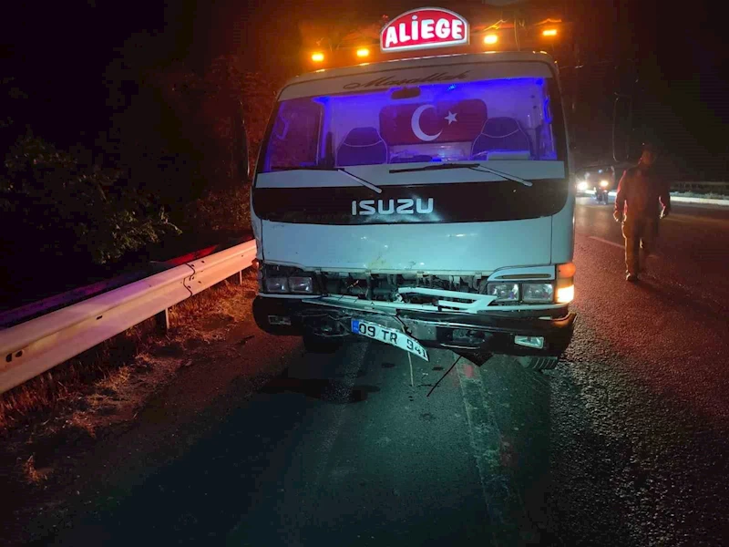 Susurluk’ta çift taraflı trafik kazası: 2 yaralı
