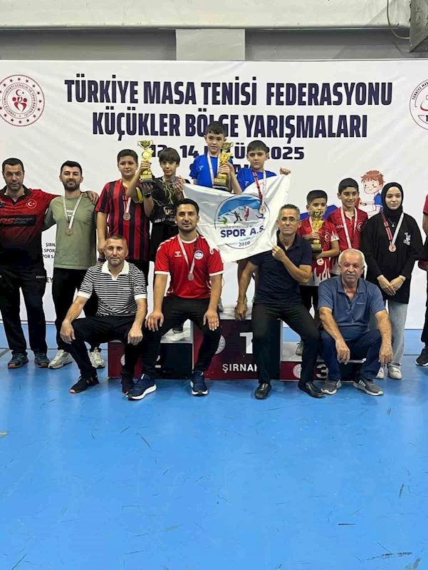 Spor A.Ş.’den masa tenisinde önemli başarı