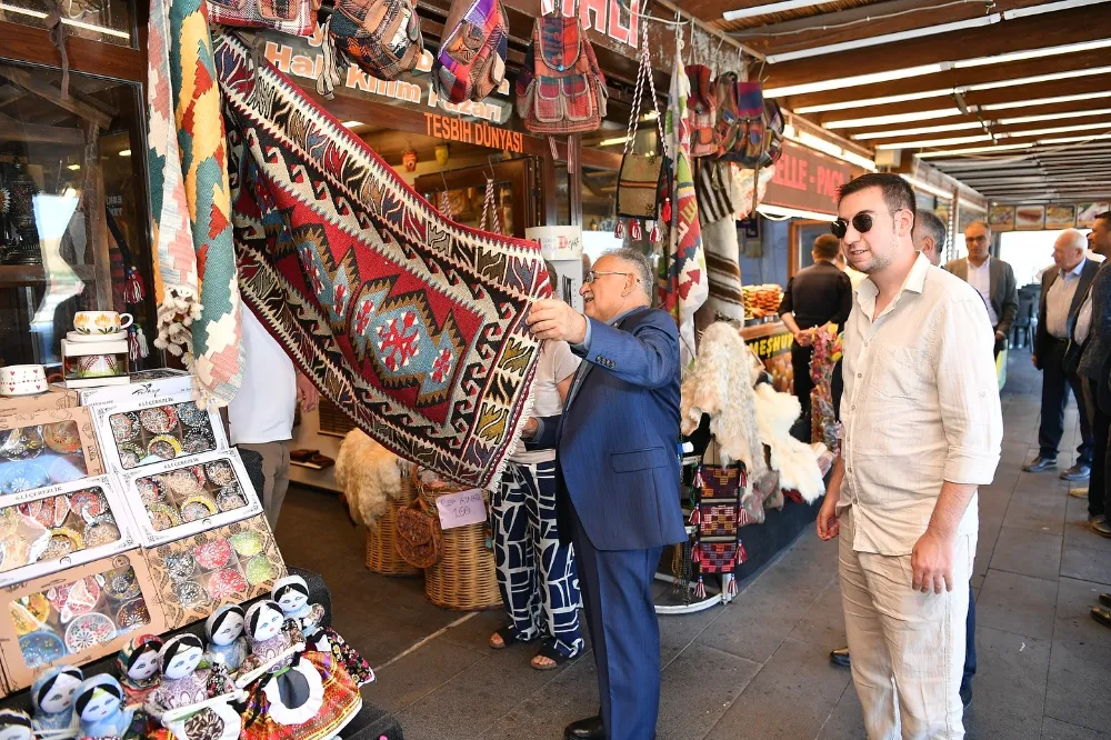 Başkan Büyükkılıç, Erciyes incelemesinde