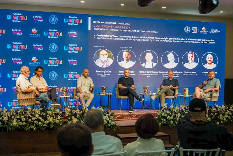 Kültür Yolu Festivali GastroANTEP ile gastorominin ünlü isimleri gazi şehirde buluştu
