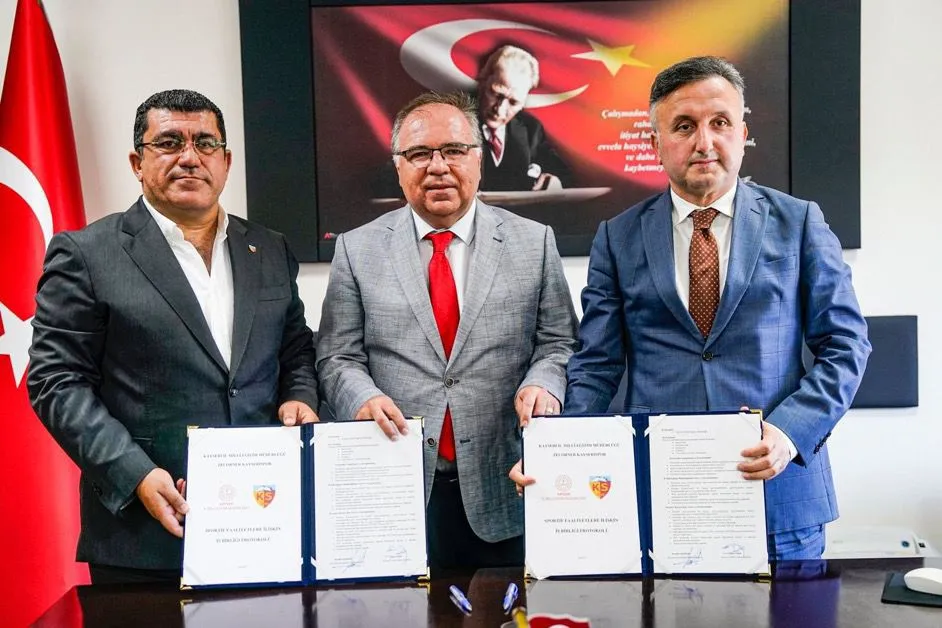 Kayserispor ile İl Milli Eğitim Müdürlüğü arasında protokol imzalandı