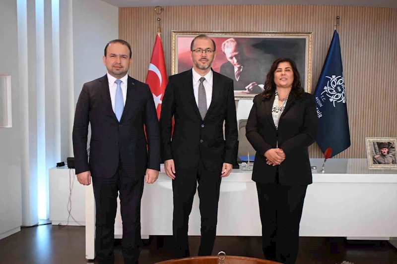 Sağlık Bakanı Yardımcısı Okumuş, Başkan Çerçioğlu ile bir araya geldi
