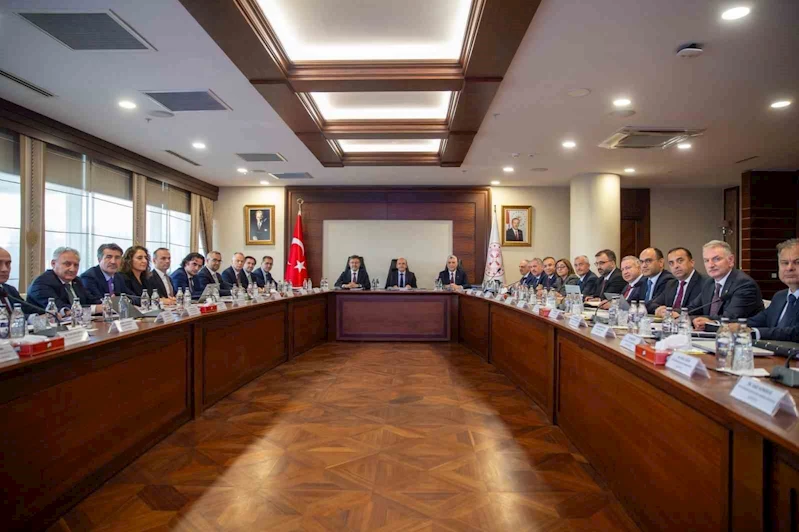 Gıda ve Tarımsal Ürün Piyasaları İzleme ve Değerlendirme Komitesi toplandı
