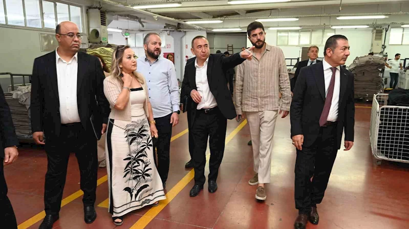 Özbekistan Ankara Büyükelçisi, DTO’da sektör temsilcileriyle buluştu
