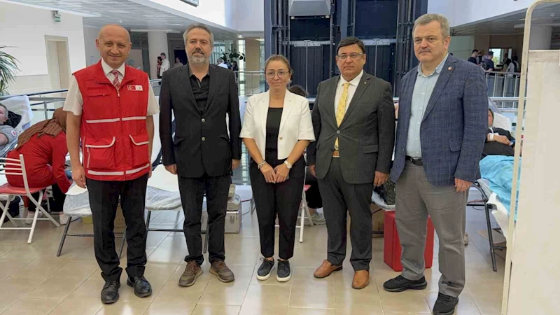 Samsun Adliyesi’nde Kızılay’a kan bağışı kampanyası
