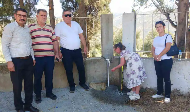 Azra için özel hat döşendi, tüm çocuklar kaynak suya ulaştı