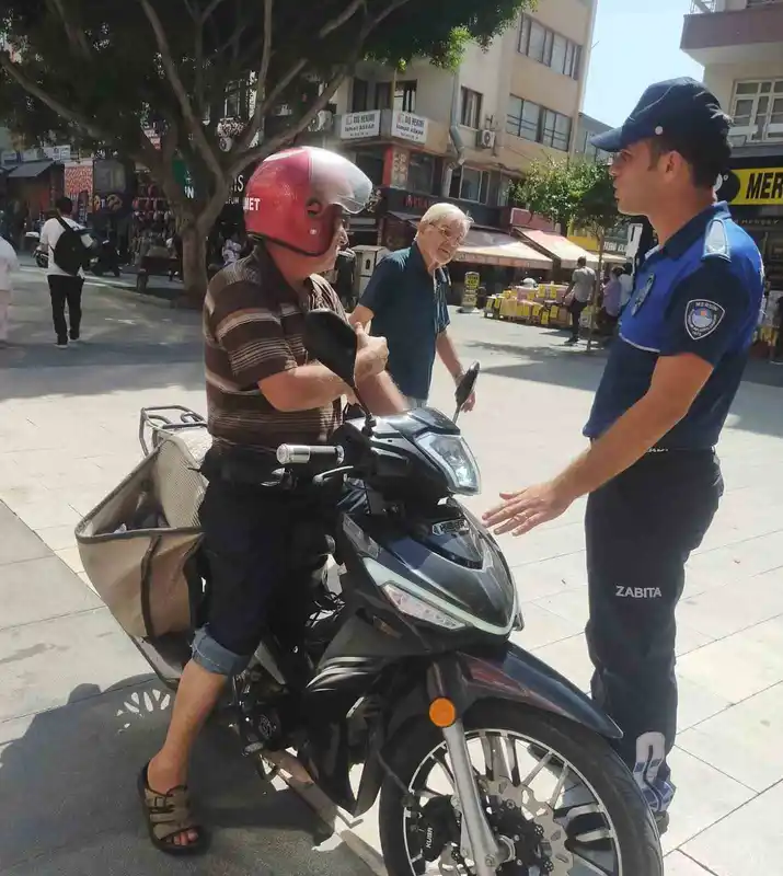 Tarsus’ta zabıtadan denetim