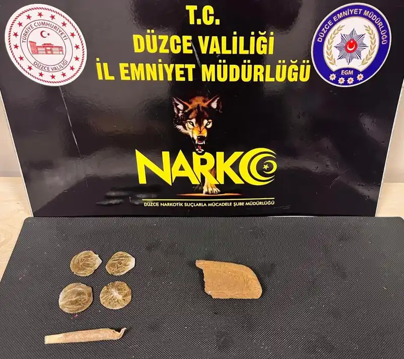 Düzce’de uyuşturucu operasyonu: 2 kişi tutuklandı
