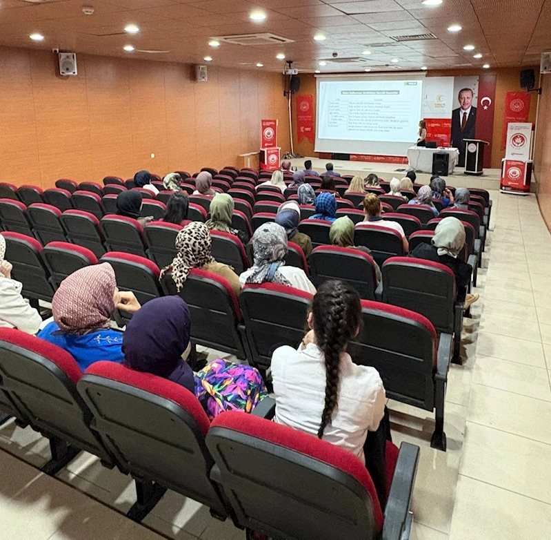 Elazığ’da ’Kadınlara Yönelik Madde Bağımlılığı’ eğitimi