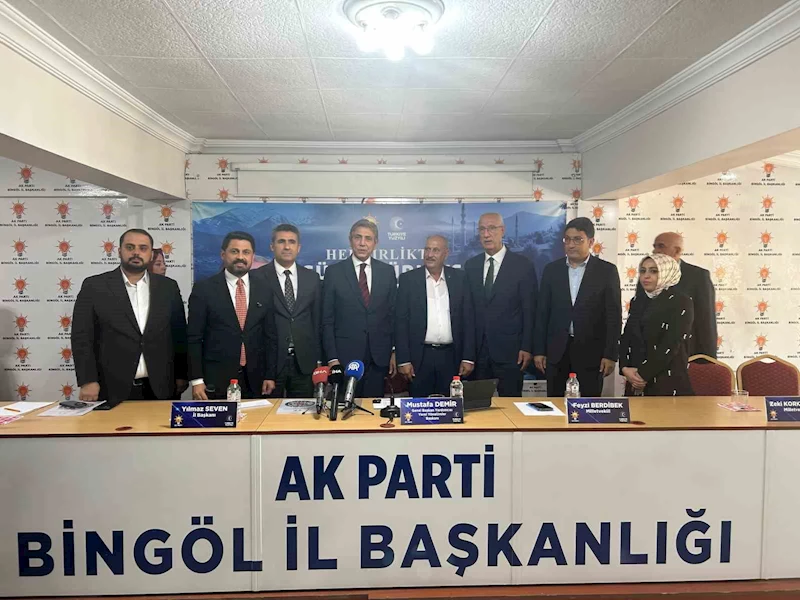 AK Parti Genel Başkan Yardımcısı Demir: 