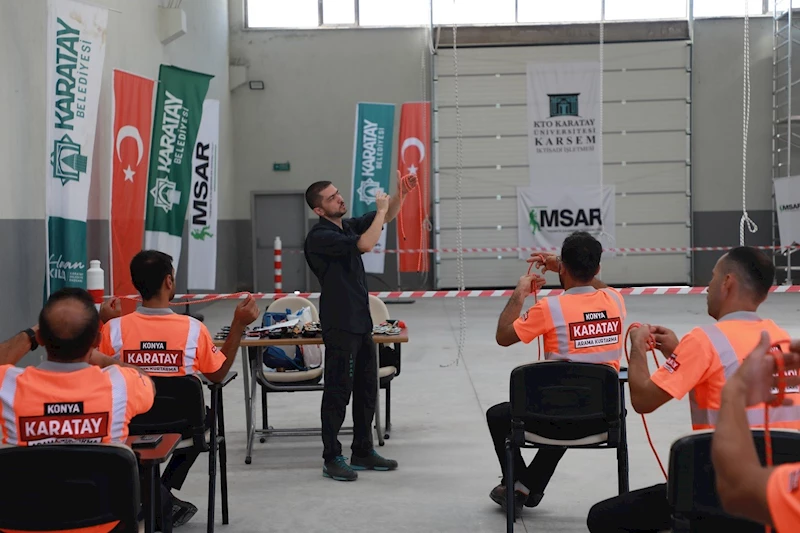 Karatay, ’AFAD akreditasyonu’ için sahaya hazırlanıyor
