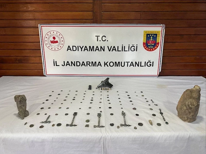 Tarihi eser kaçakçılarına jandarma darbesi
