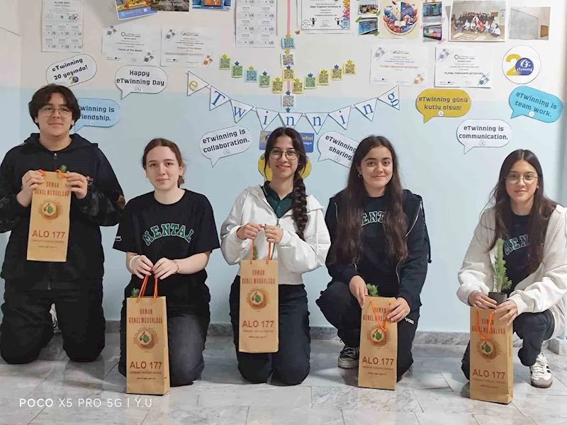Menteşe Anadolu Lisesi’nin eTwinning projesine ulusal kalite etiketi
