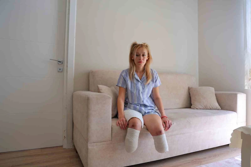 İrem’in iki bacağını, şoförsüz tır koparmış: 
