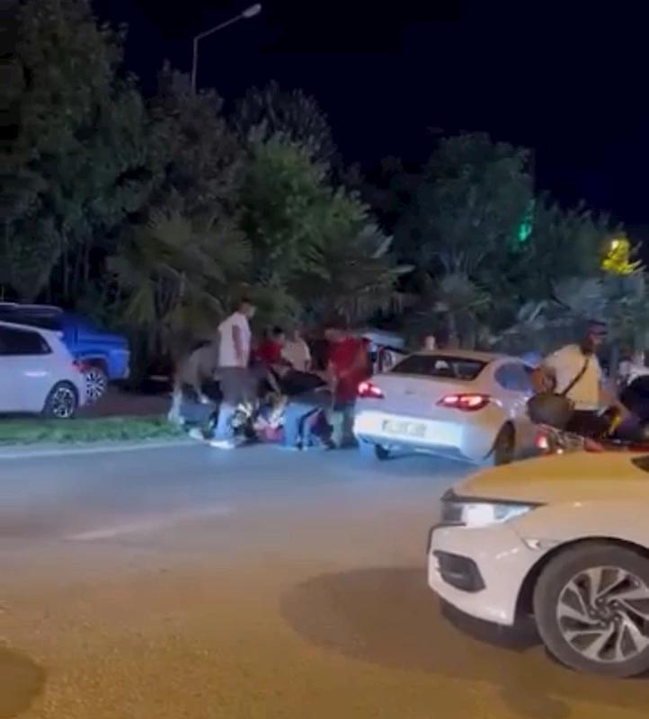 Bursa’da yol verme tartışması kavgaya dönüştü: O anlar kamerada
