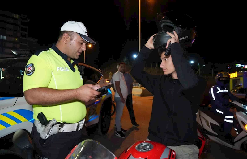 Kırıkkale’de motosiklet denetimleri kask kullanımını artırdı

