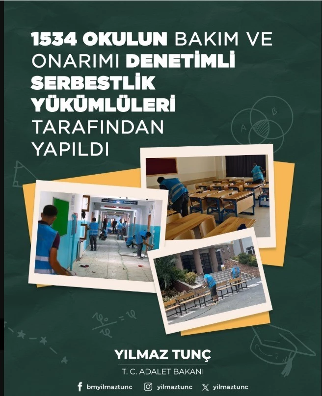 Bakan Tunç: 