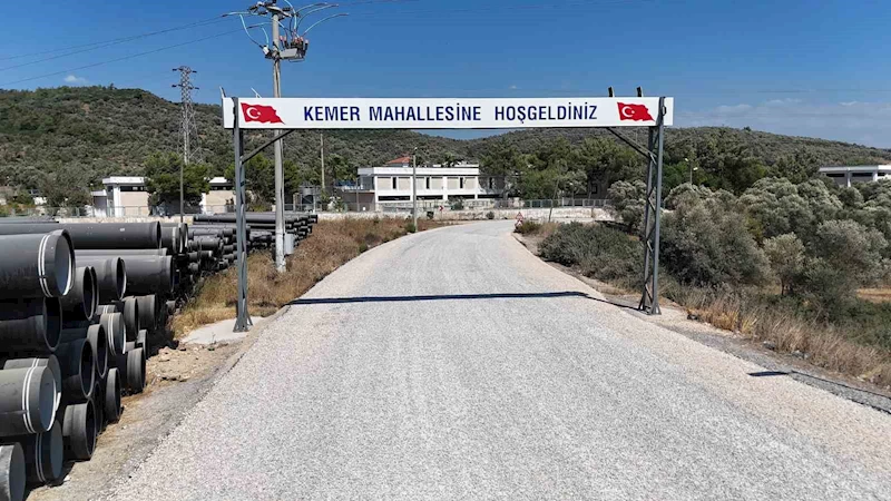 Bodrum Kemer ve Tepecik’e 7 milyon 800 bin TL’lik yol yatırımı
