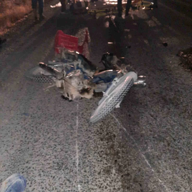 Karapınar’da otomobille motosiklet çarpıştı: 3 yaralı
