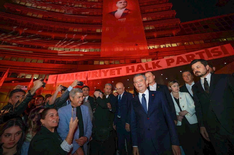 CHP Genel Başkanı Özel: 