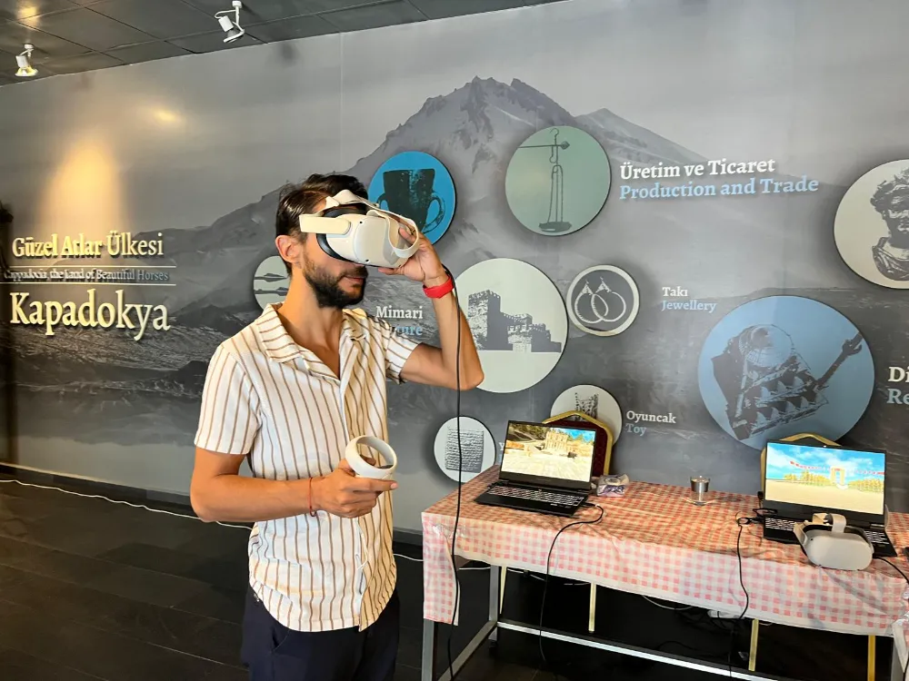 Kayseri Arkeoloji Müzesi’nde “Sanal Müze” heyecanı