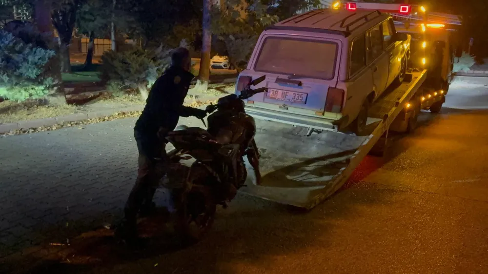 Polisten kaçan motosikletli, kaza yapmış halde bulundu