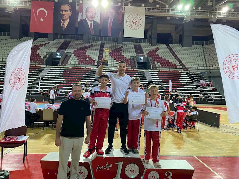 Kemer’e 6 madalya ile döndüler
