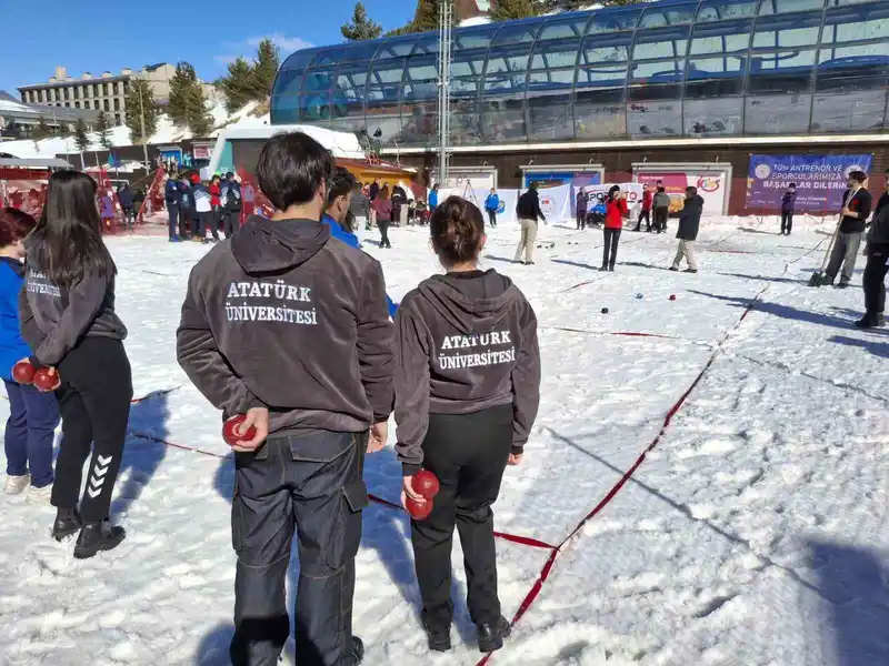 Atatürk Üniversitesi Ünilig Kış Oyunları'nda 6 Dereceyle Gururlandırdı