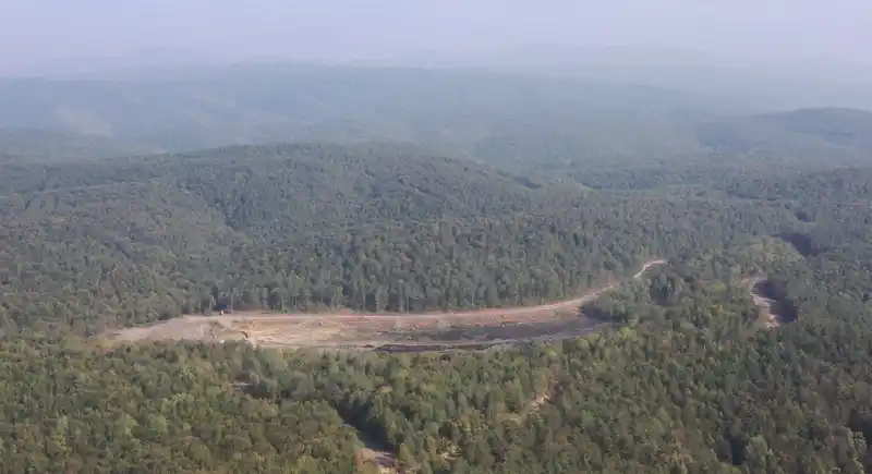 Düzce'nin ilk yapay gölü Saklıgöl tamamlanıyor