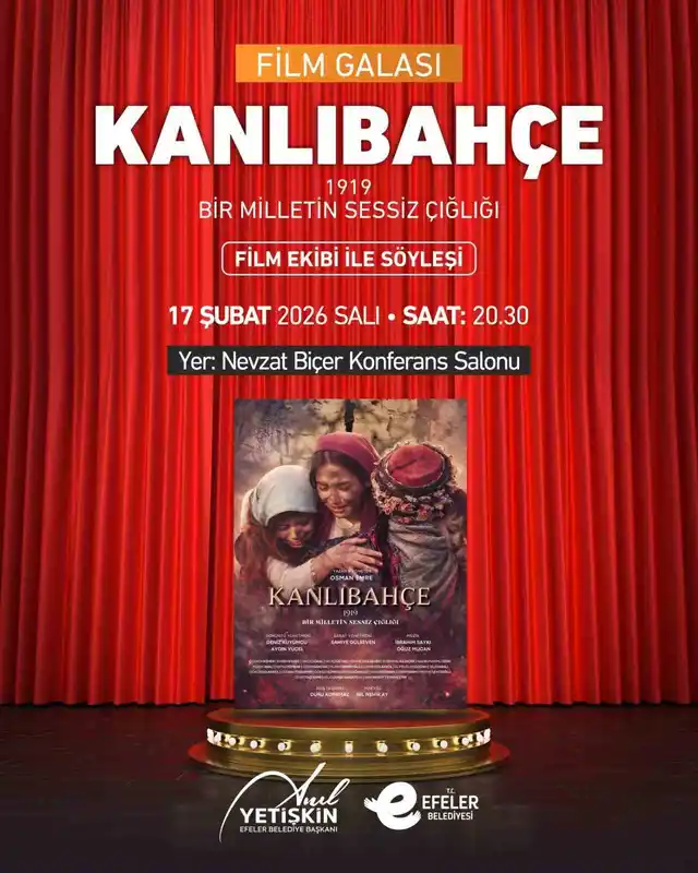 Kanlıbahçe Filmi Galası Efeler'de