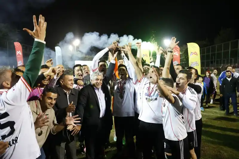 Mersin'de Birimler Arası Futbol Turnuvası Şampiyonu Ulaşım Dairesi Oldu