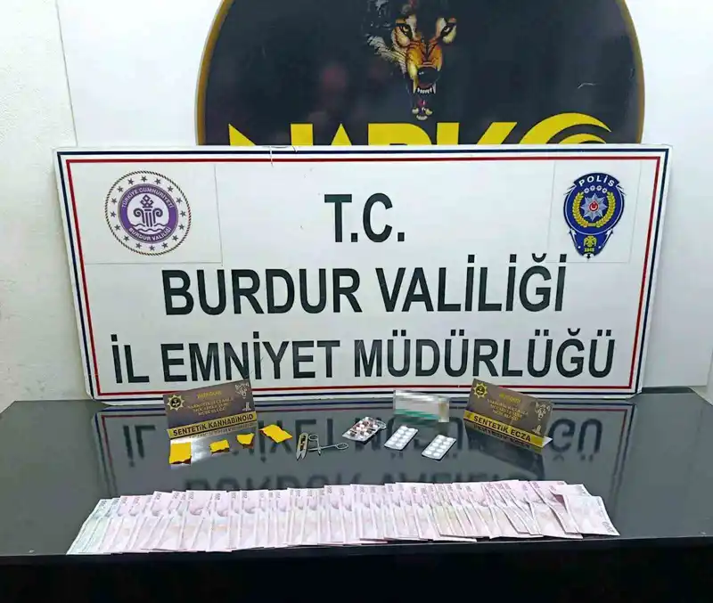 Burdur'da uyuşturucu operasyonu: 23 gözaltı, 2 tutuklama
