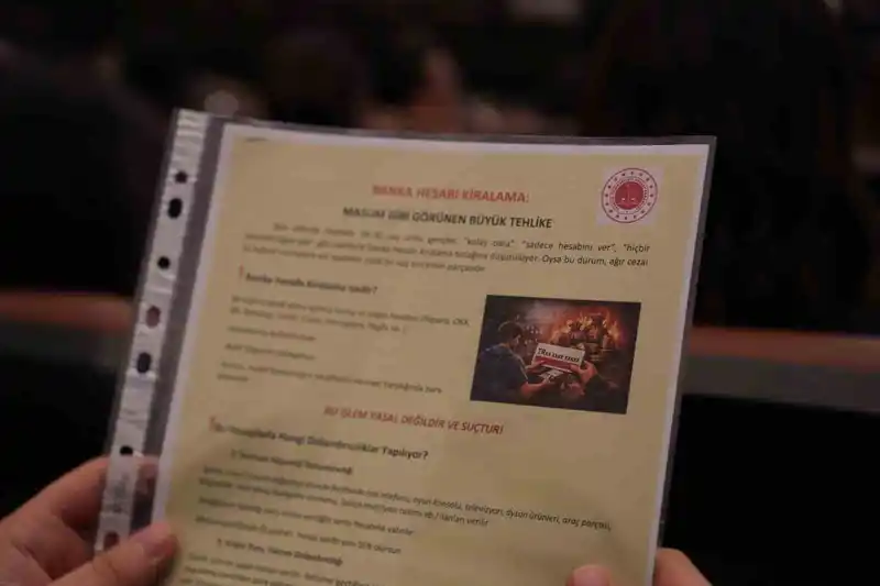 Savcılardan gençlere IBAN uyarısı: Hesap kiralama tuzağına düşmeyin