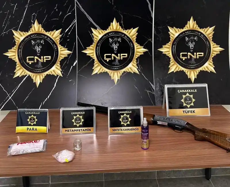 Çanakkale'de uyuşturucu operasyonu: 3 tutuklama