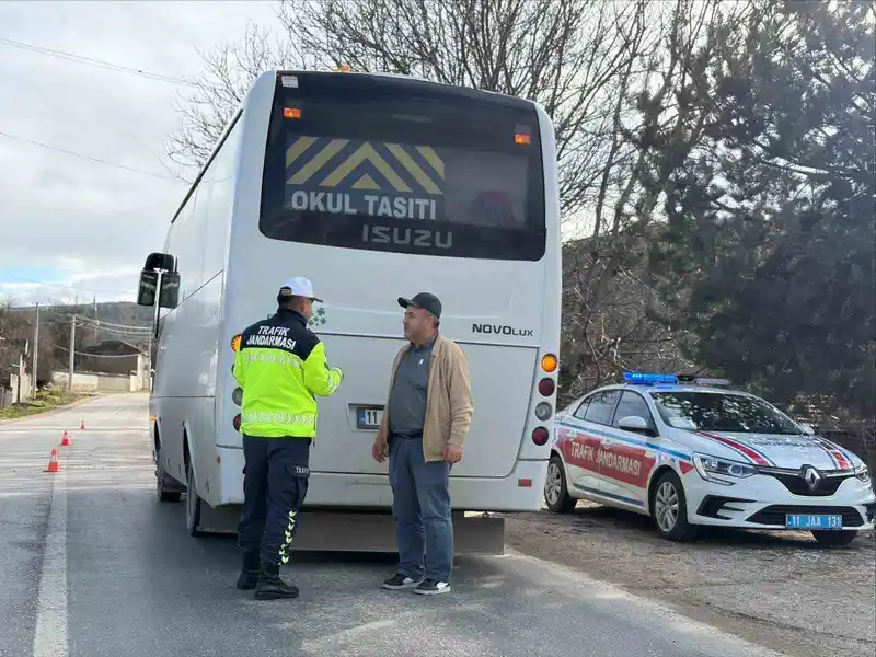 Bilecik'te Okul Servisleri Denetlendi, Cezaya Rastlanmadı