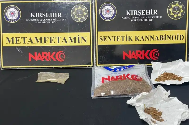 Kırşehir'de uyuşturucu operasyonu: 1 şüpheli tutuklandı