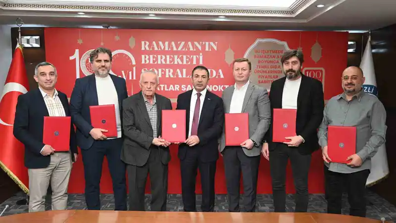 Denizli'de Ramazan'da temel gıda fiyatları sabit kalacak