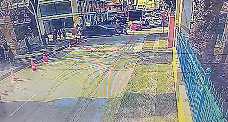 Kuryenin ani kararı kazaya yol açtı