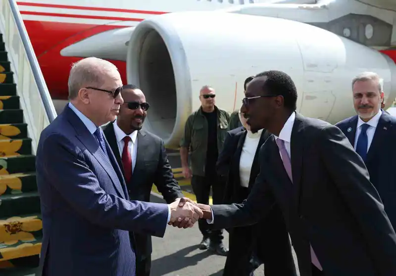 Cumhurbaşkanı Erdoğan Etiyopya'da Resmi Ziyarette