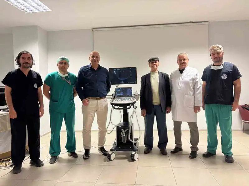 Hayırseverden MEAH'a Dijital Renkli Doppler Ultrasonografi bağışı