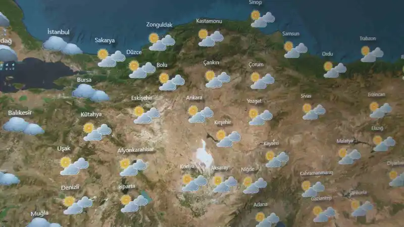 Meteoroloji'den haftalık yağış uyarısı: Güney ve Doğu'da kuvvetli yağış bekleniyor