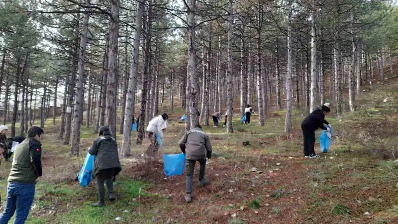 Akşehir'de Harezmi projesiyle orman yangınlarına karşı örnek çalışma