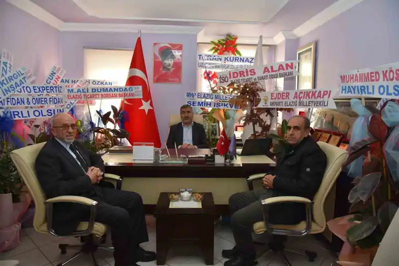 Dumandağ, Kovancılar ve Karakoçan'da temaslarda bulundu