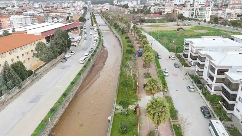 Nazilli'de yürüyüş yolları bakıma alındı