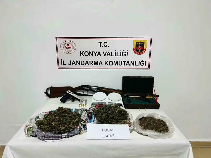 Konya'da 15 günde 30 uyuşturucu operasyonu: 6 tutuklama