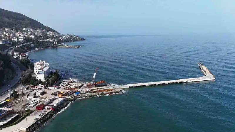 Ordu Rıhtımı 140 Metre Uzatılıyor, Turizme Kazandırılıyor