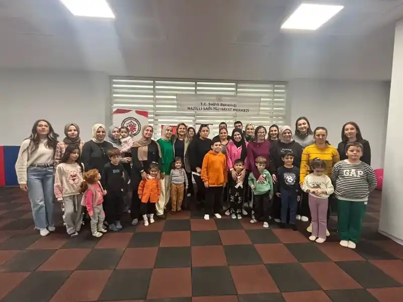 Nazilli'de Anne ve Çocuklara Sağlıklı Yaşam Etkinliği