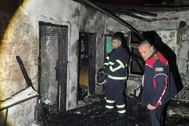 Amasya'da köy evi yangınında 92 yaşındaki kadın hayatını kaybetti