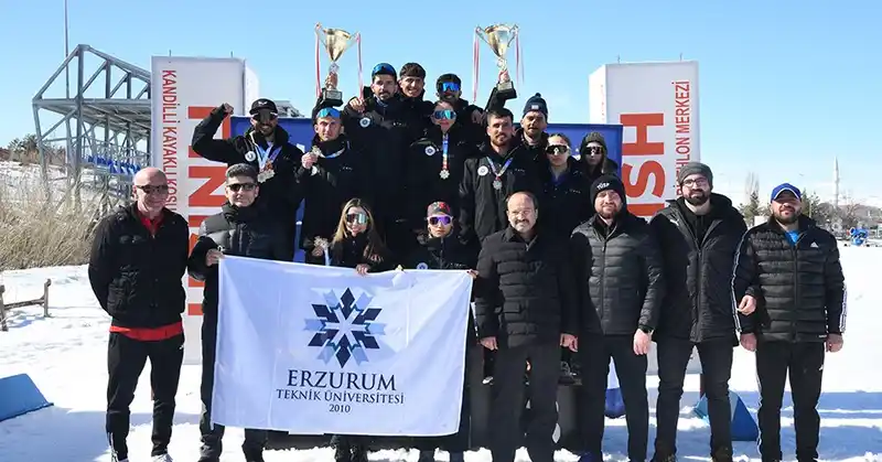 ETÜ, Kayaklı Koşuda Türkiye Şampiyonu Oldu