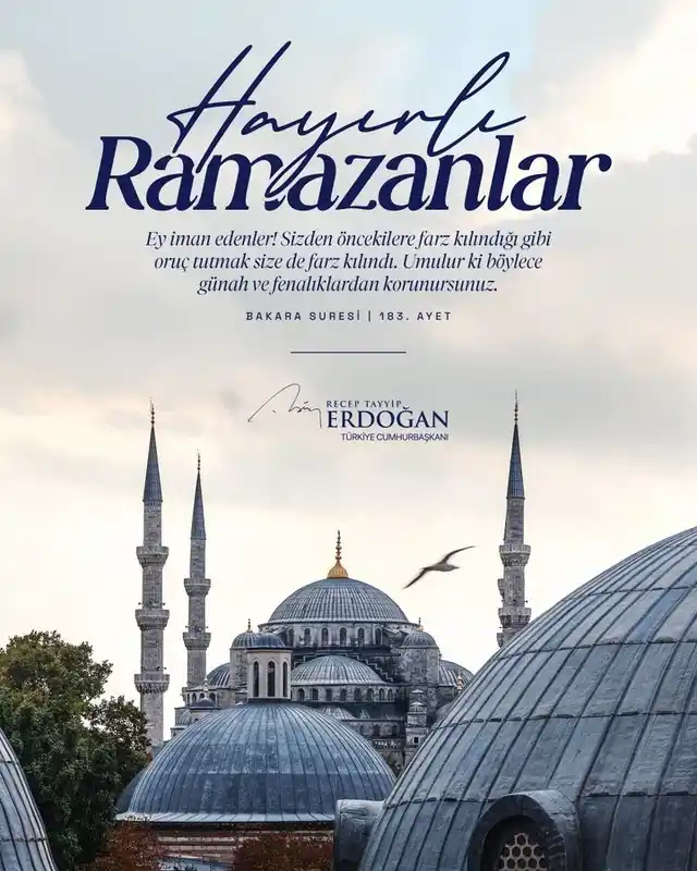 Erdoğan'dan Ramazan mesajı: Birlik ve beraberlik vurgusu